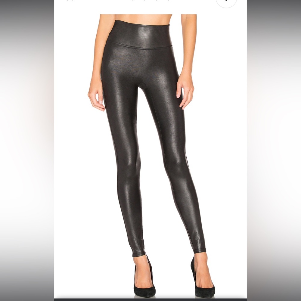 Spanx Leather Leggings